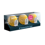 3 Piece Egg Set Masturbator - Fierce