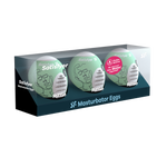 3 Piece Egg Set Masturbator - Riffle